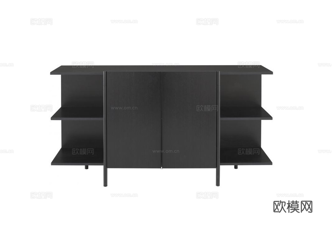 ligne roset 餐边柜3d模型下载（渲染图2）