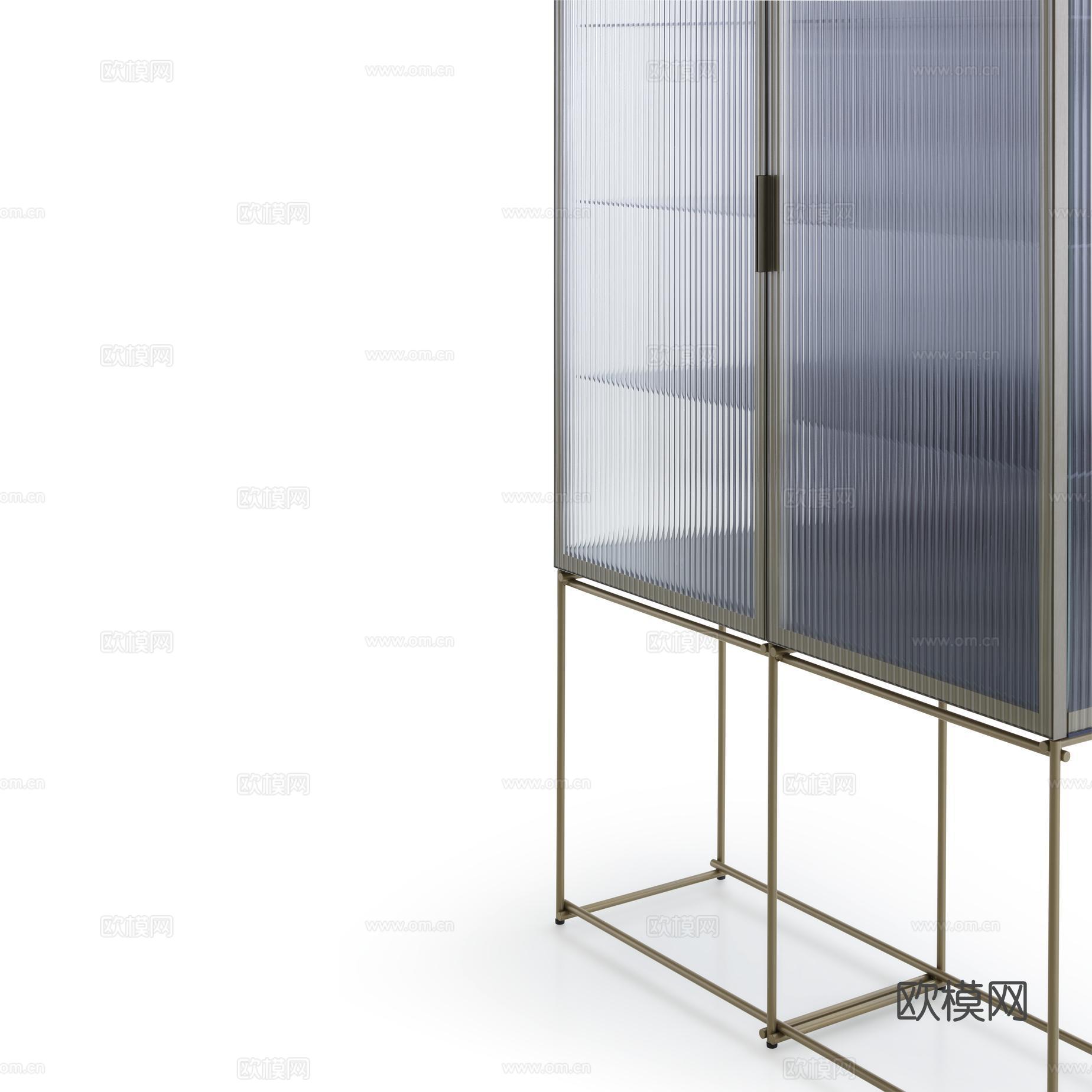 ligne roset 玻璃酒柜3d模型下载