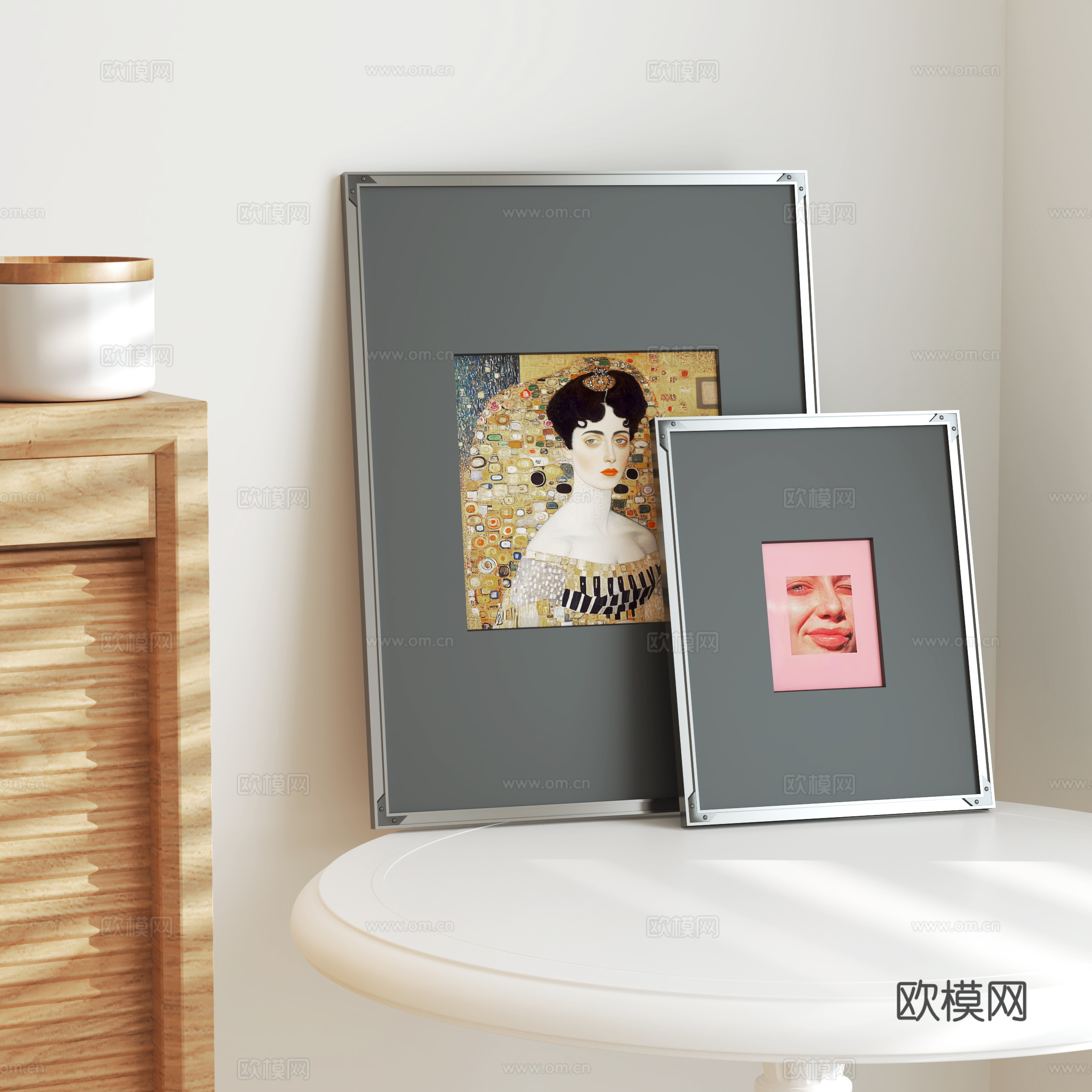 现代装饰画su模型