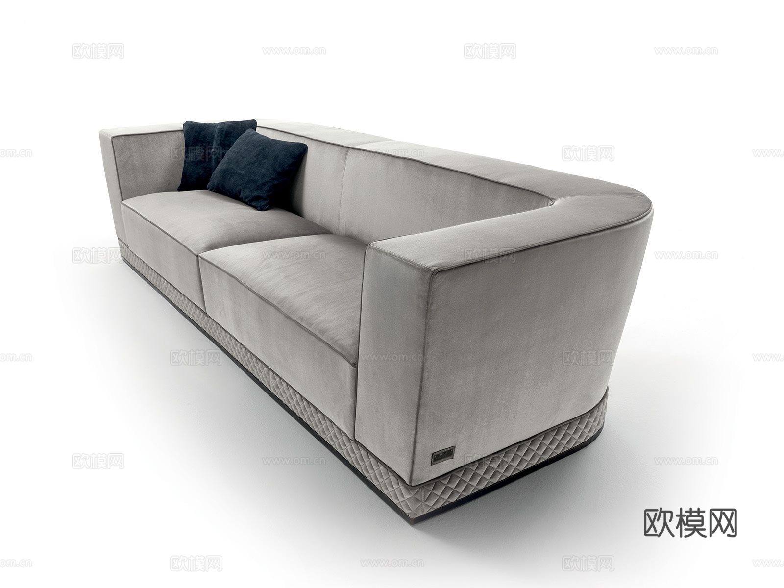 LONGHI 意式双人沙发3d模型下载（渲染图2）