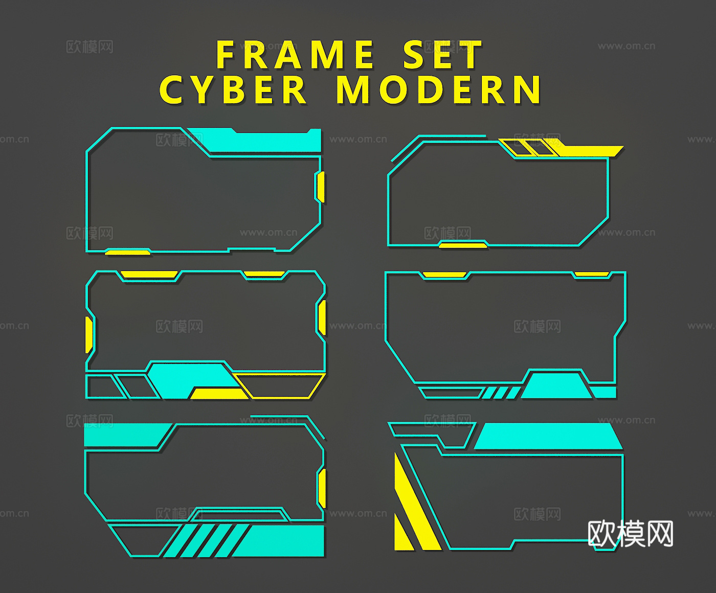 科技线条3d模型下载