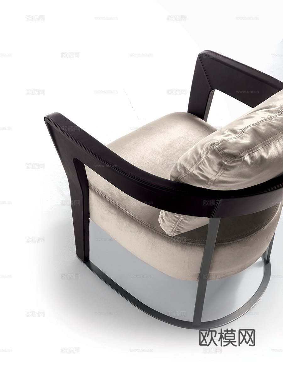 LONGHI 休闲椅3d模型下载（渲染图3）