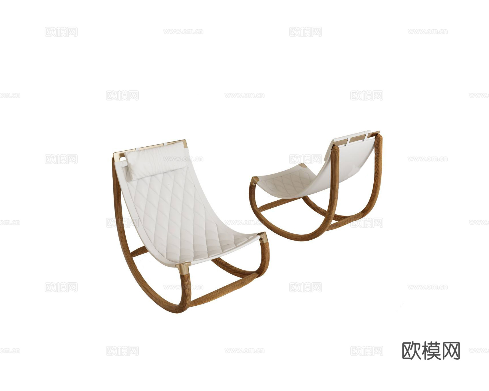 LV躺椅3d模型下载