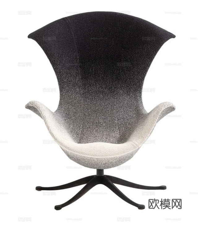 MOROSO 意式休闲椅3d模型下载（渲染图2）