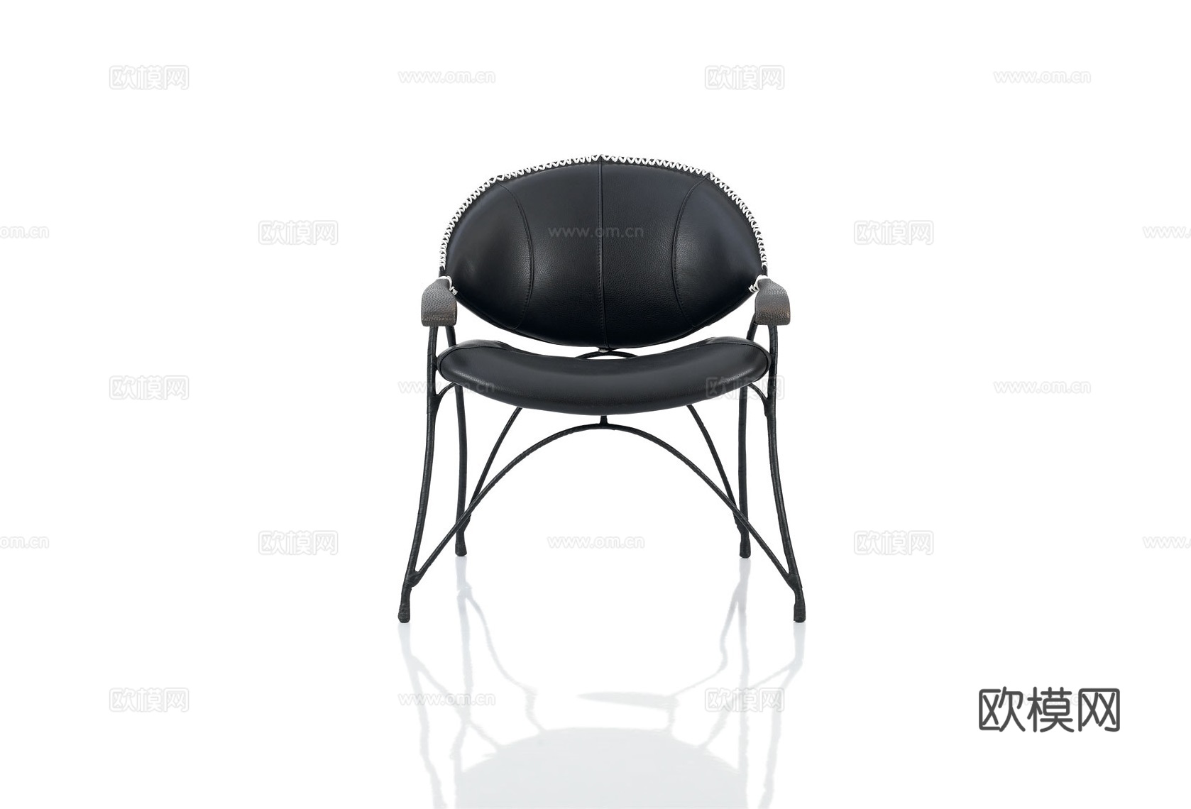 PACIFIC GREEN 中古风餐椅3d模型下载（渲染图1）