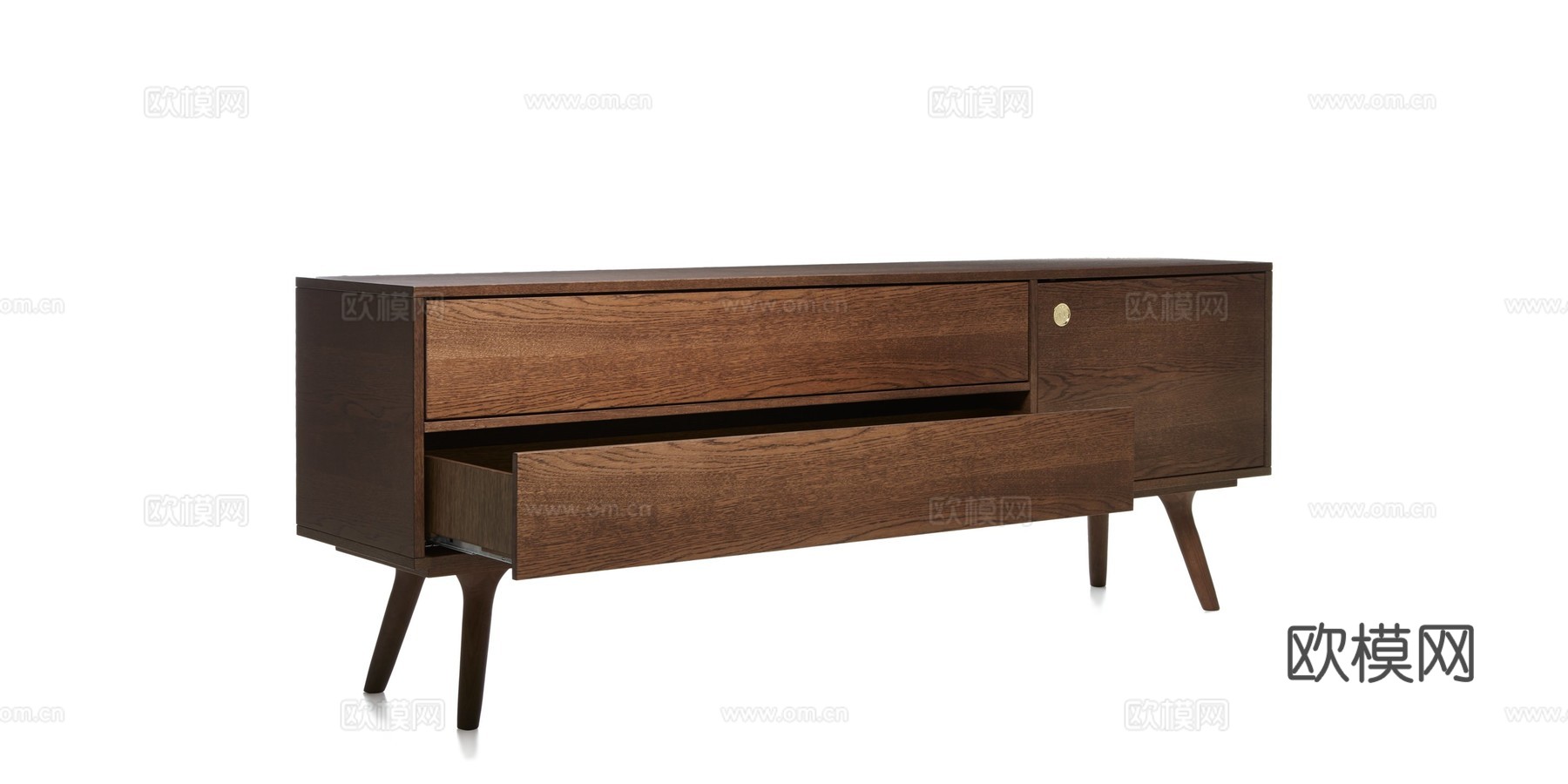 MOOOI 中古风电视柜3d模型下载（渲染图4）