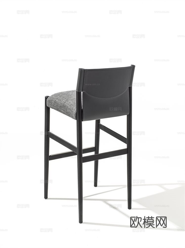porada 意式吧椅3d模型下载（渲染图3）
