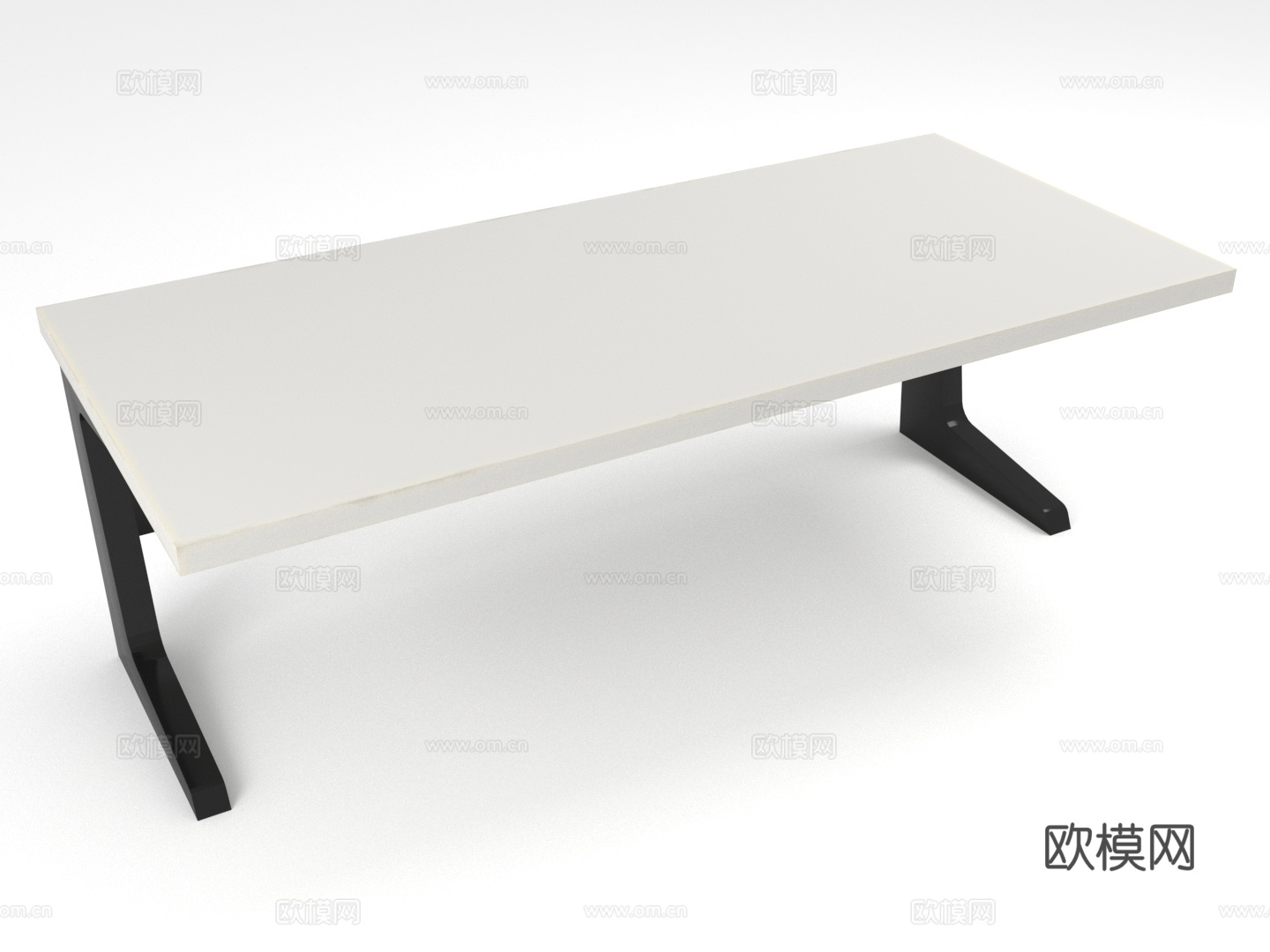 桌子 会议桌 工作台 办公桌 长桌3d模型