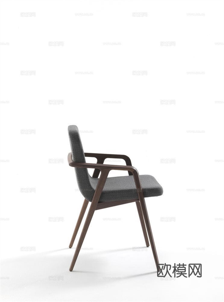 porada 意式餐椅3d模型下载（渲染图2）
