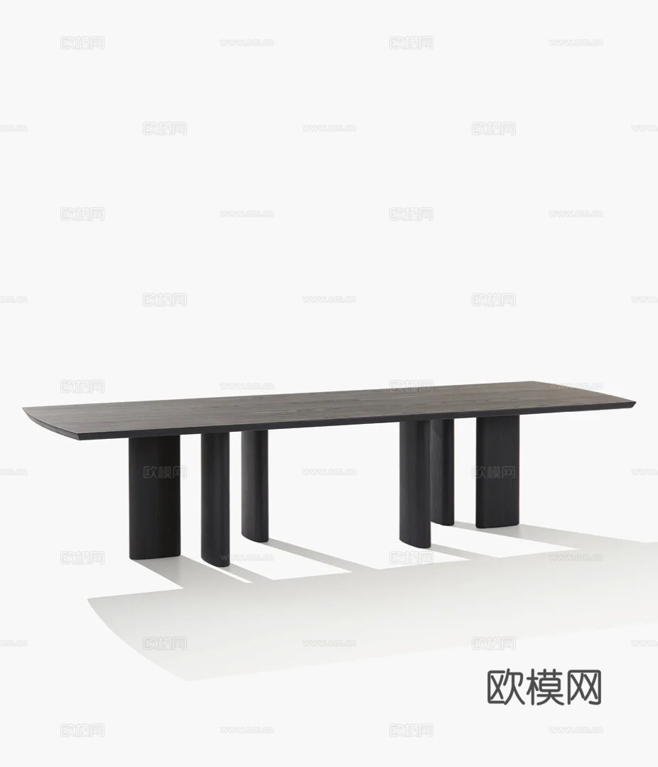 Poliform 餐桌3d模型下载