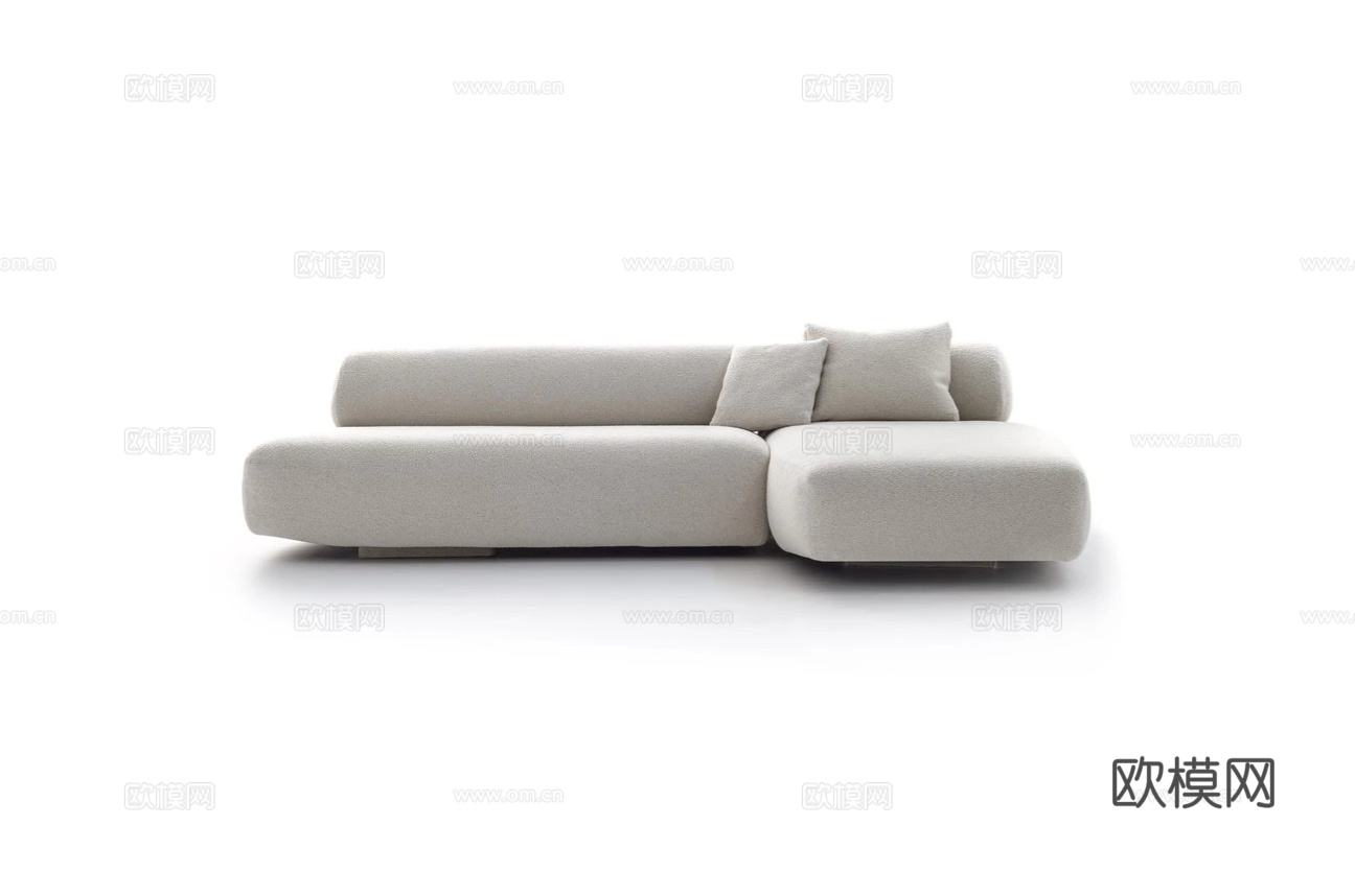 MOROSO 三人沙发3d模型下载（渲染图1）