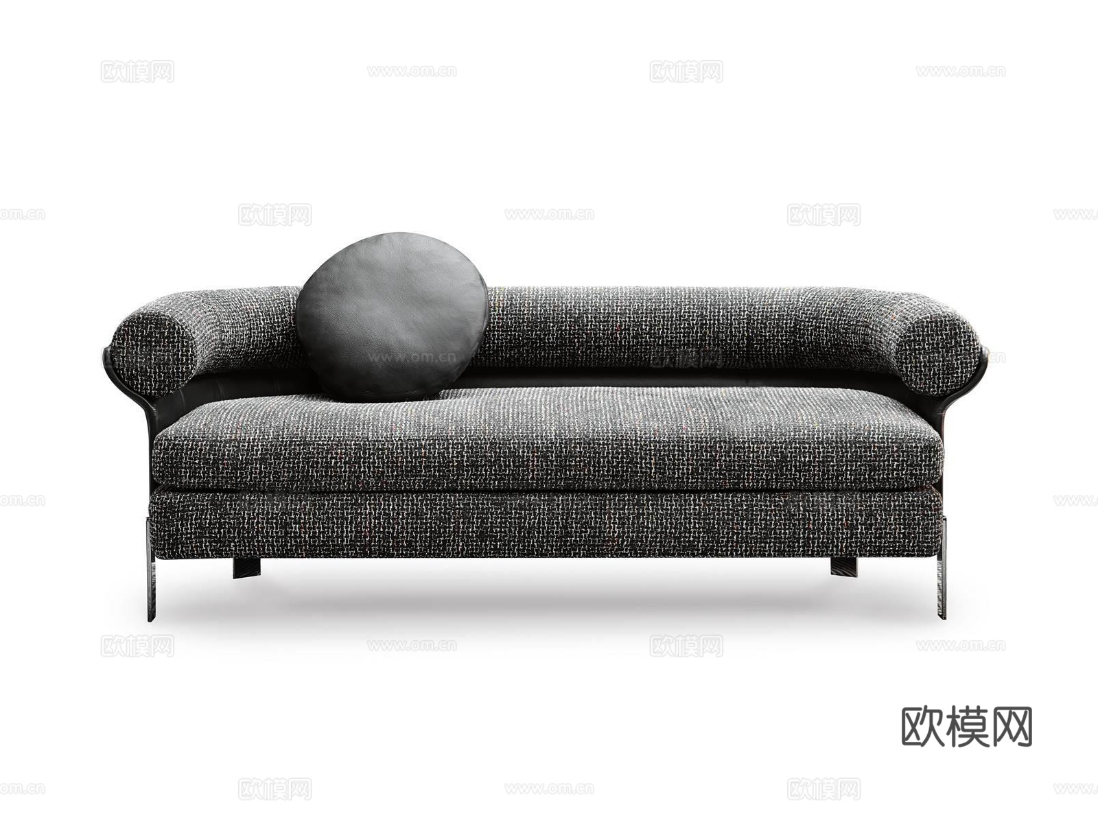 Minotti 意式双人沙发3d模型下载（渲染图1）