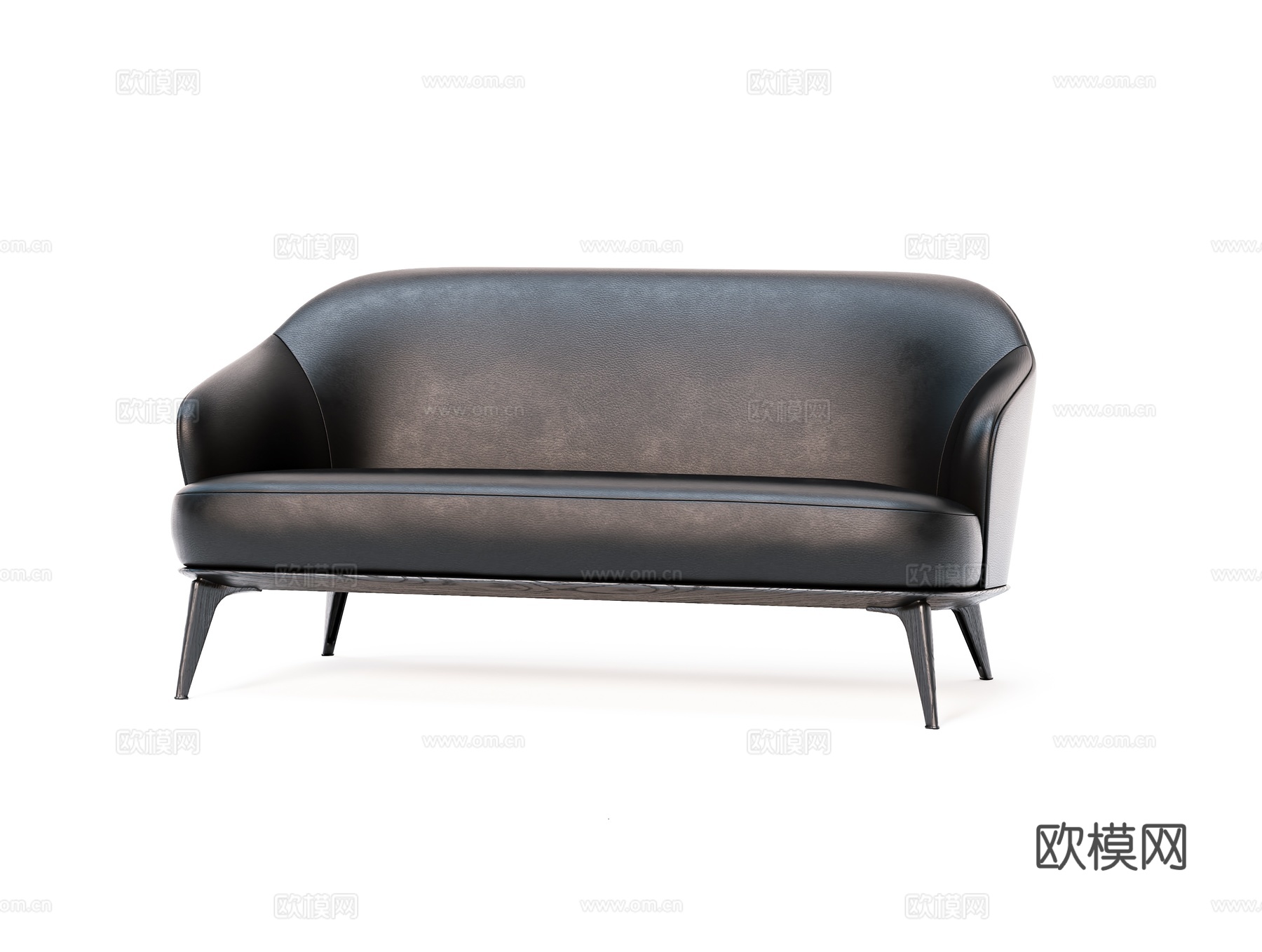 Minotti 意式双人沙发3d模型下载（渲染图2）