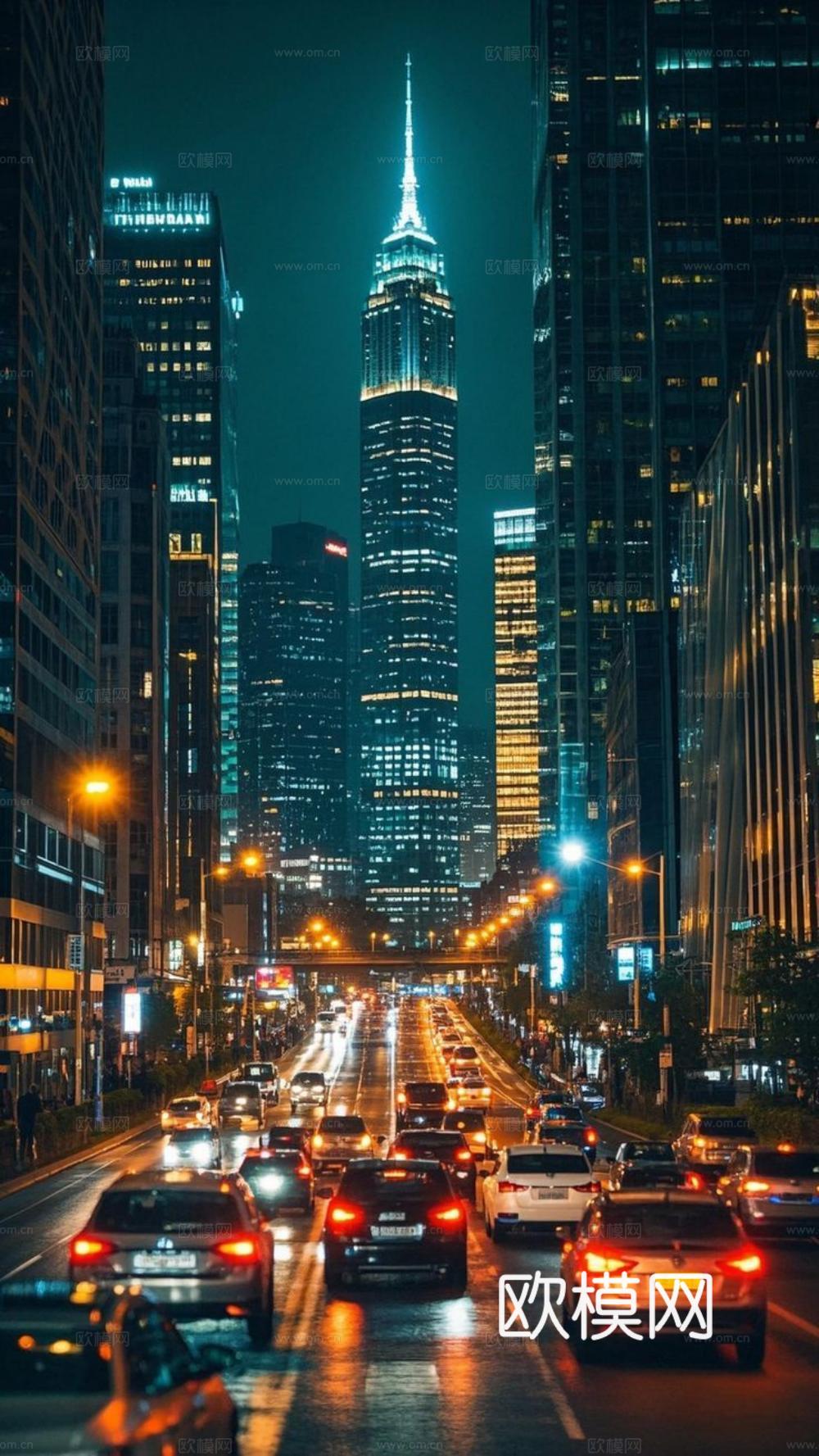 城市夜景
