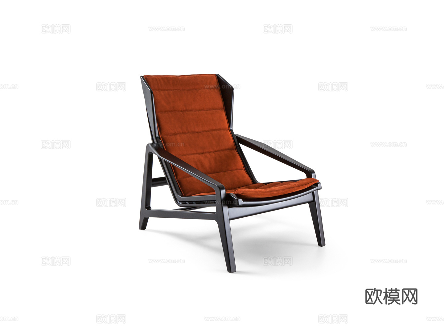 Molteni&C 意式扶手椅3d模型下载（渲染图2）