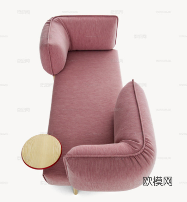 MOROSO 双人沙发3d模型下载（渲染图3）