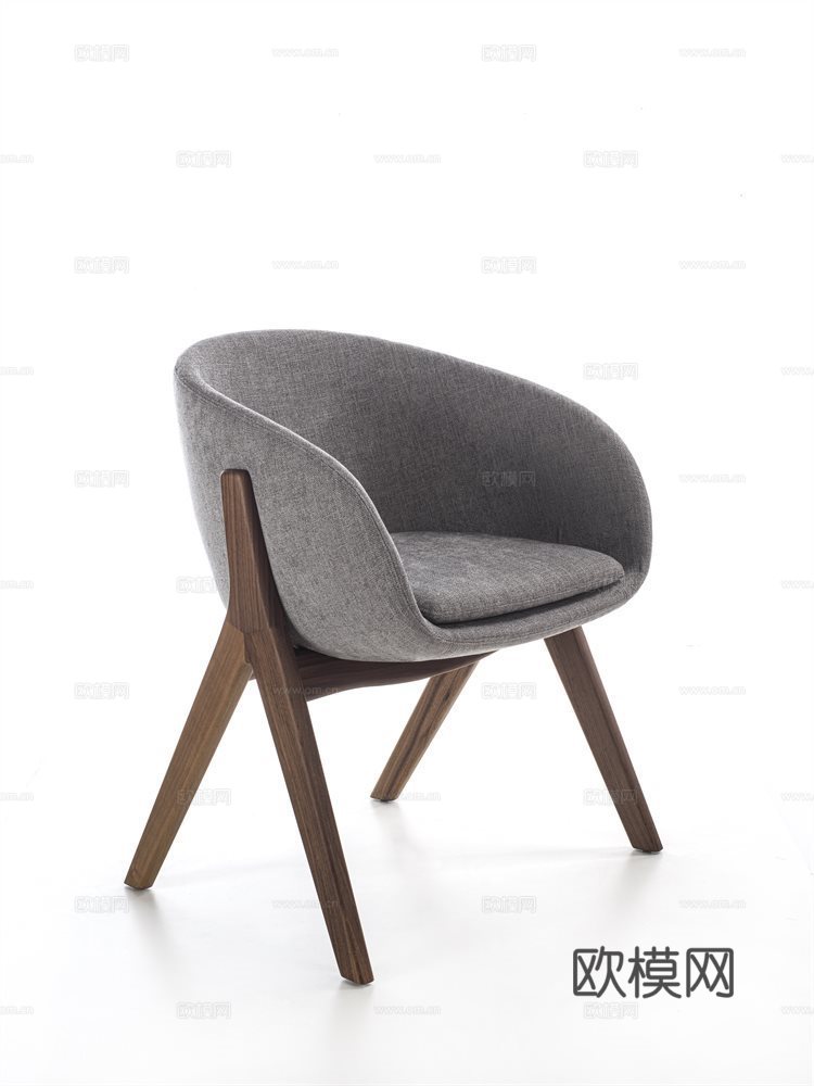 porada 意式餐椅3d模型下载（渲染图3）