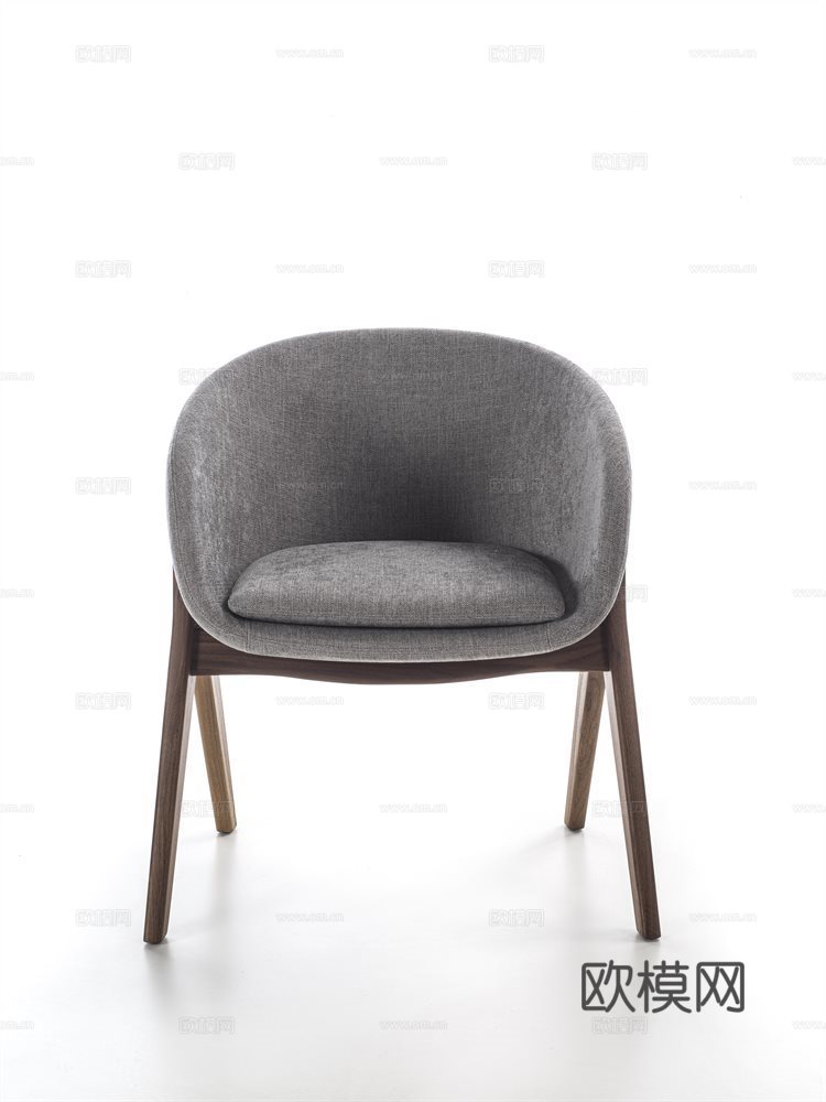 porada 意式餐椅3d模型下载（渲染图2）