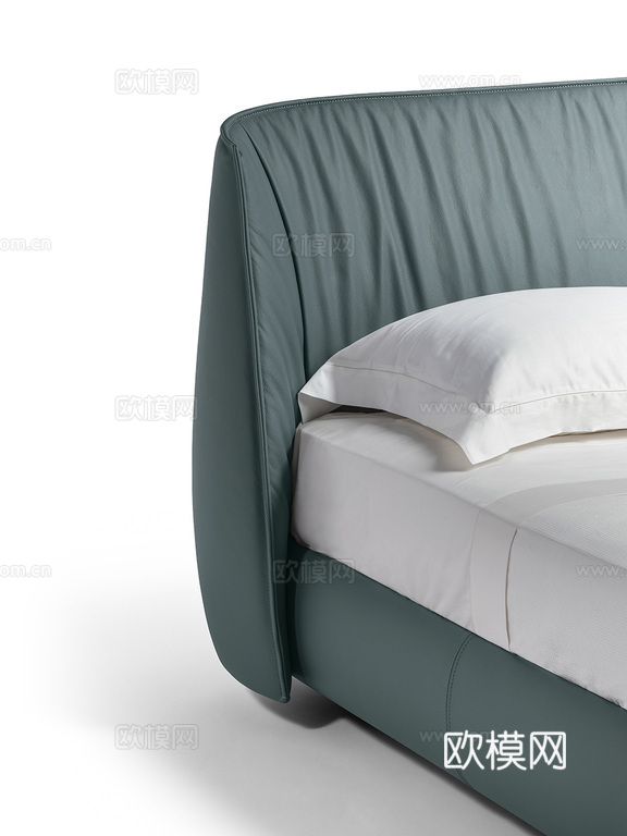 Poltrona Frau 意式双人沙发3d模型下载（渲染图3）