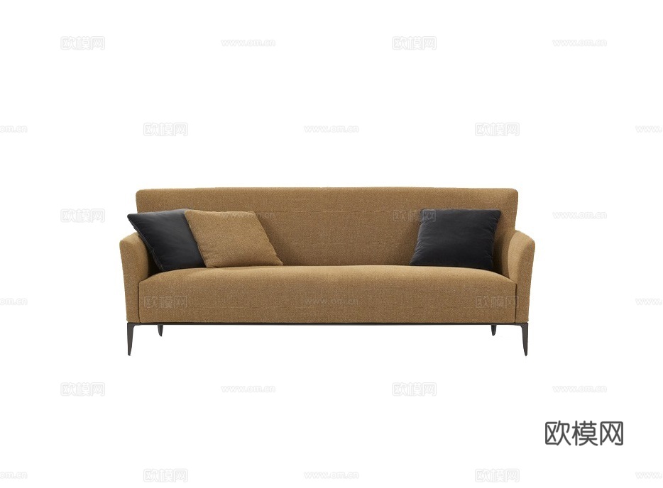 Poliform 双人沙发3d模型下载
