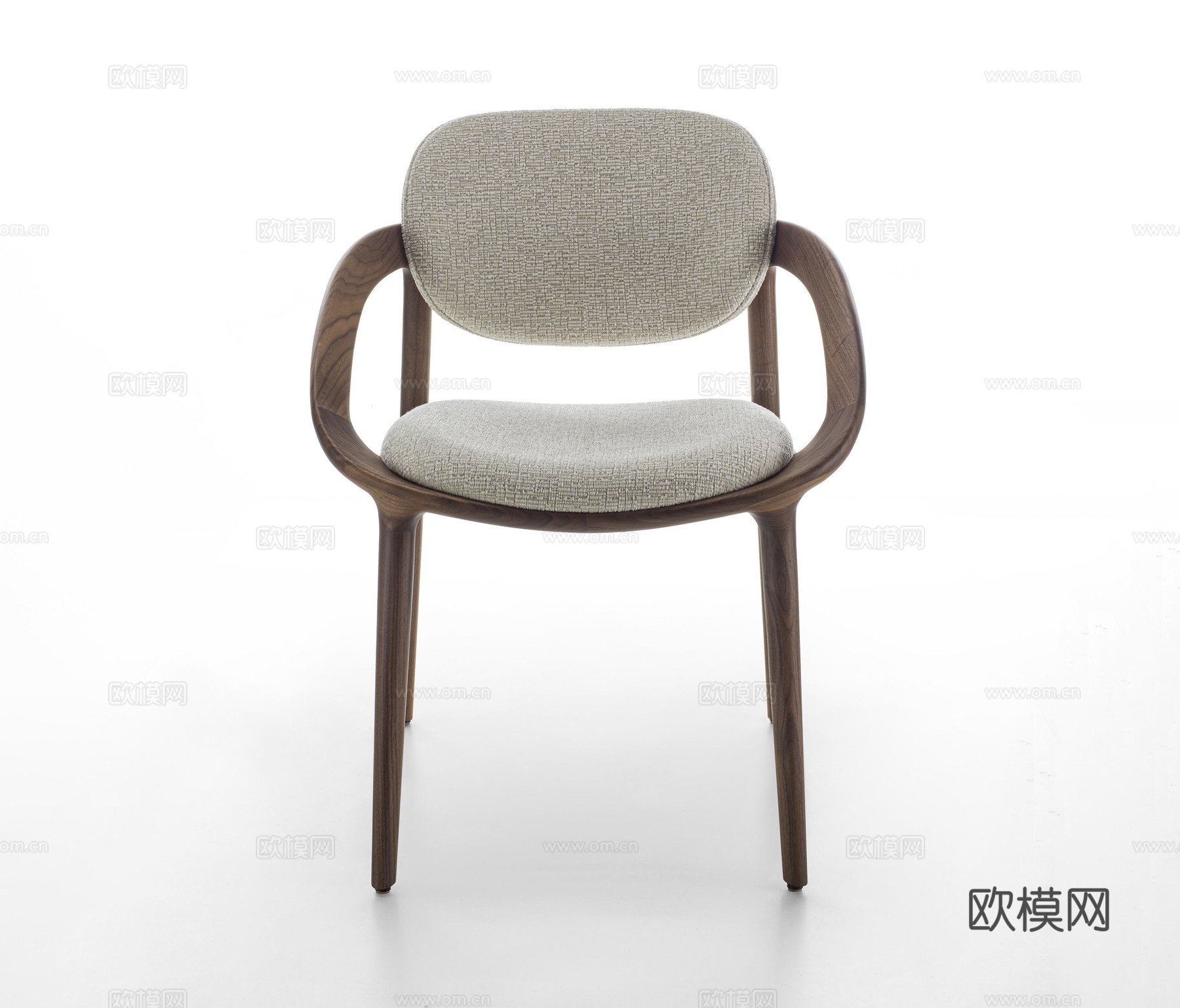 porada 中古餐椅3d模型下载（渲染图5）