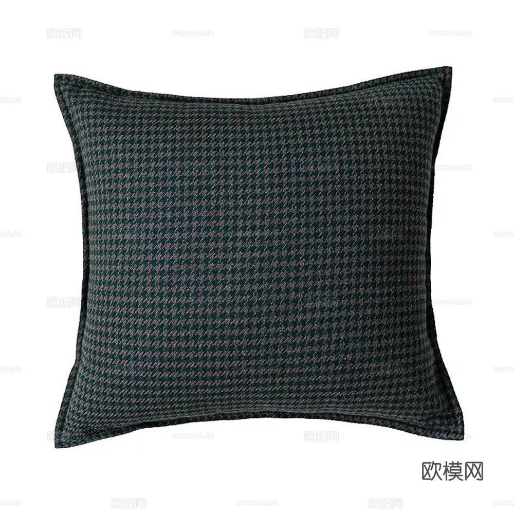 现代抱枕 枕头 格纹抱枕