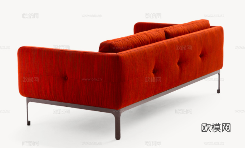 MOROSO 双人沙发3d模型下载（渲染图2）