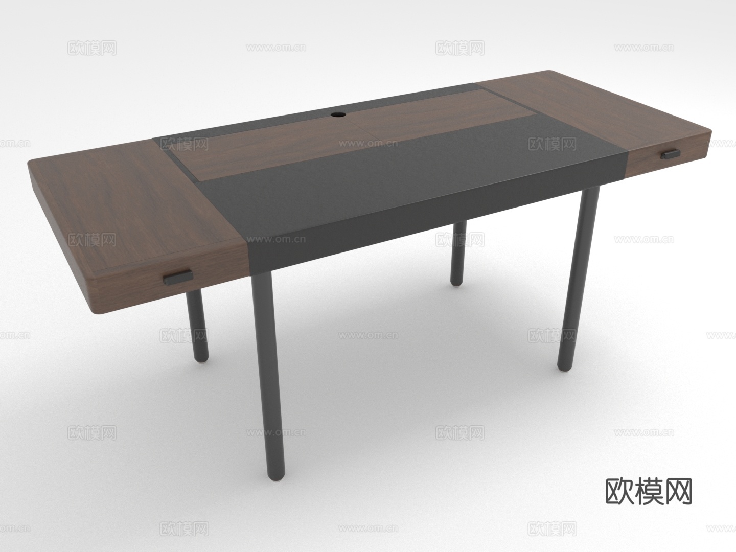 桌子 书桌 办公桌 工作台 现代桌3d模型