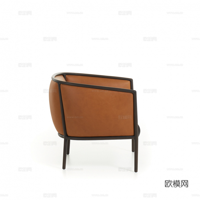 Molteni&C 意式休闲椅3d模型下载（渲染图4）