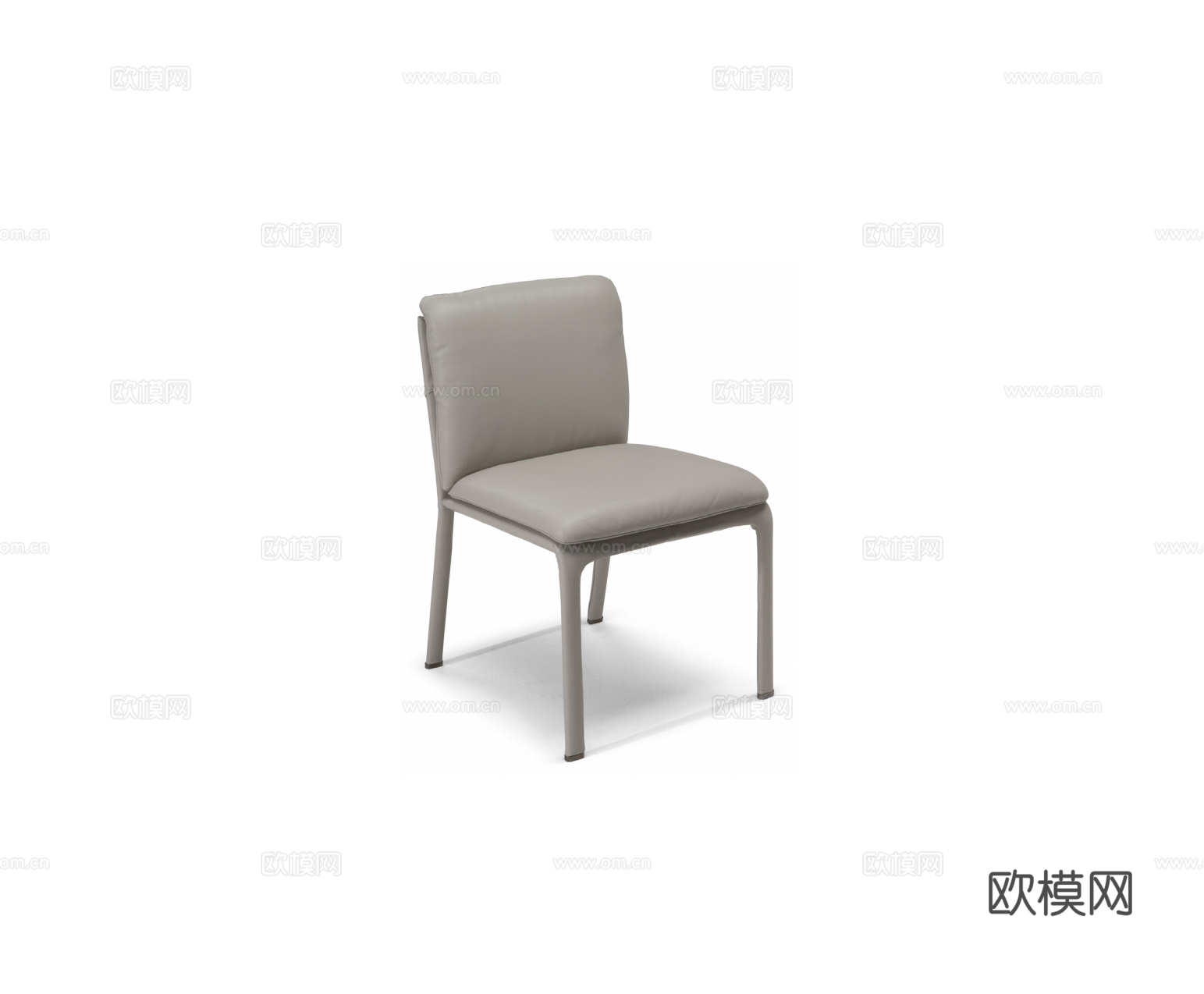 NATUZZI 意式餐椅3d模型下载