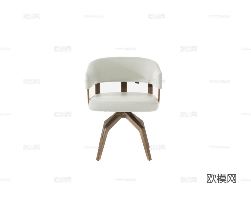 NATUZZI 意式餐椅3d模型下载