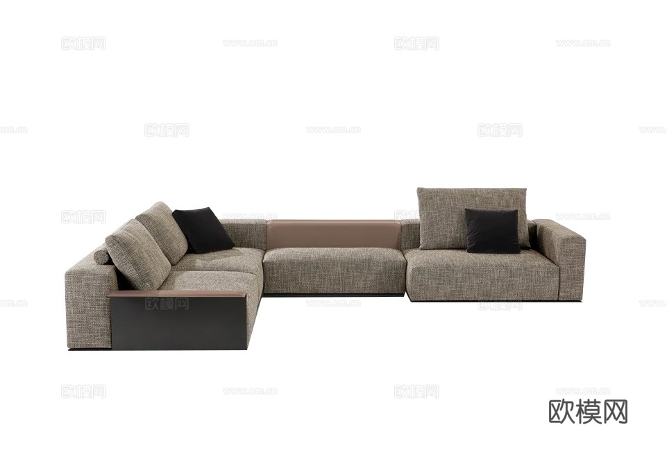Poliform 转角沙发3d模型下载
