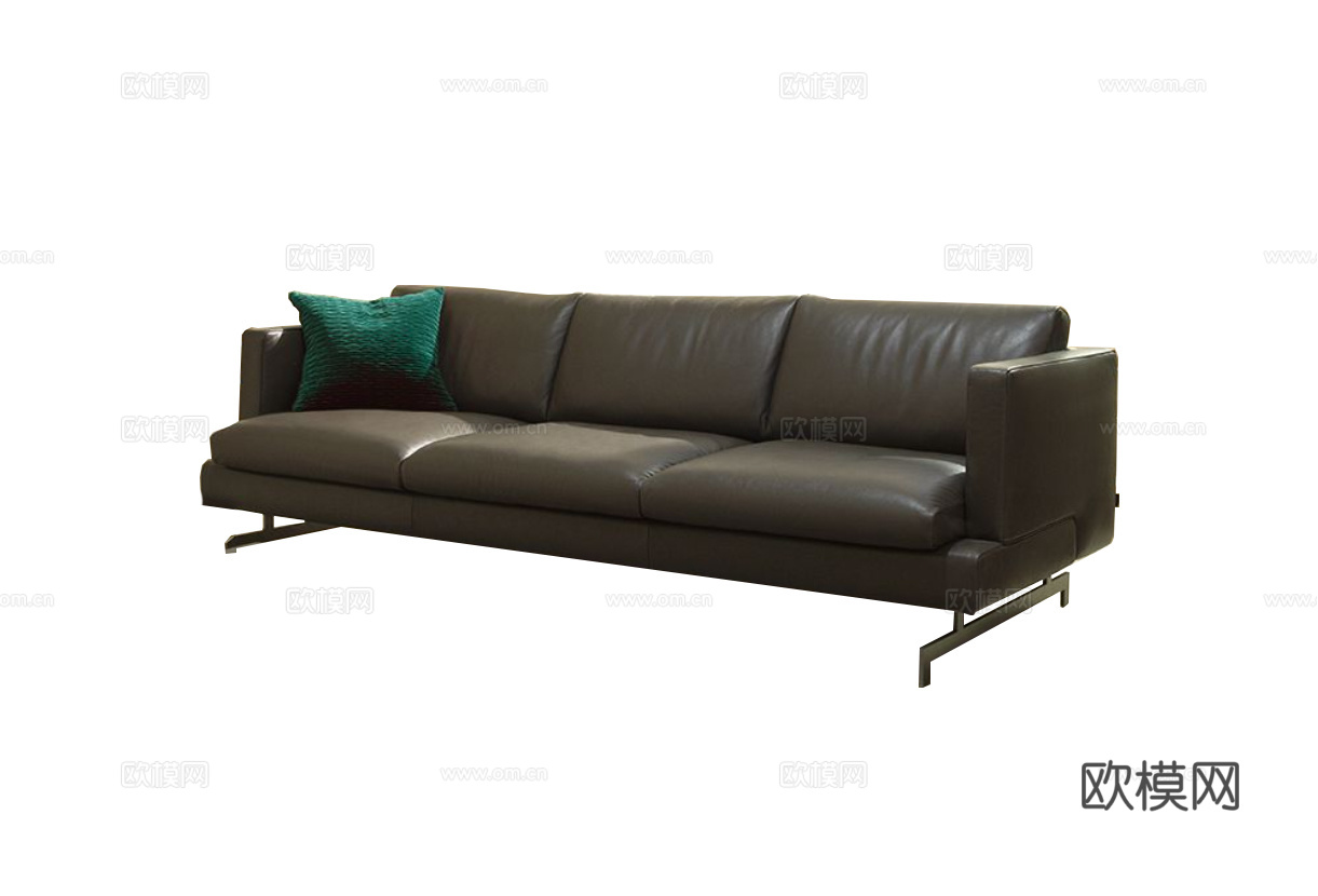 NATUZZI 意式多人沙发3d模型下载