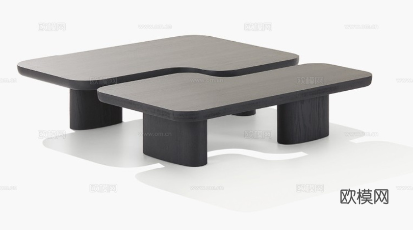 Poliform 茶几3d模型下载（渲染图2）