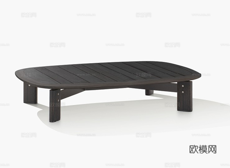 Poliform 茶几3d模型下载（渲染图1）