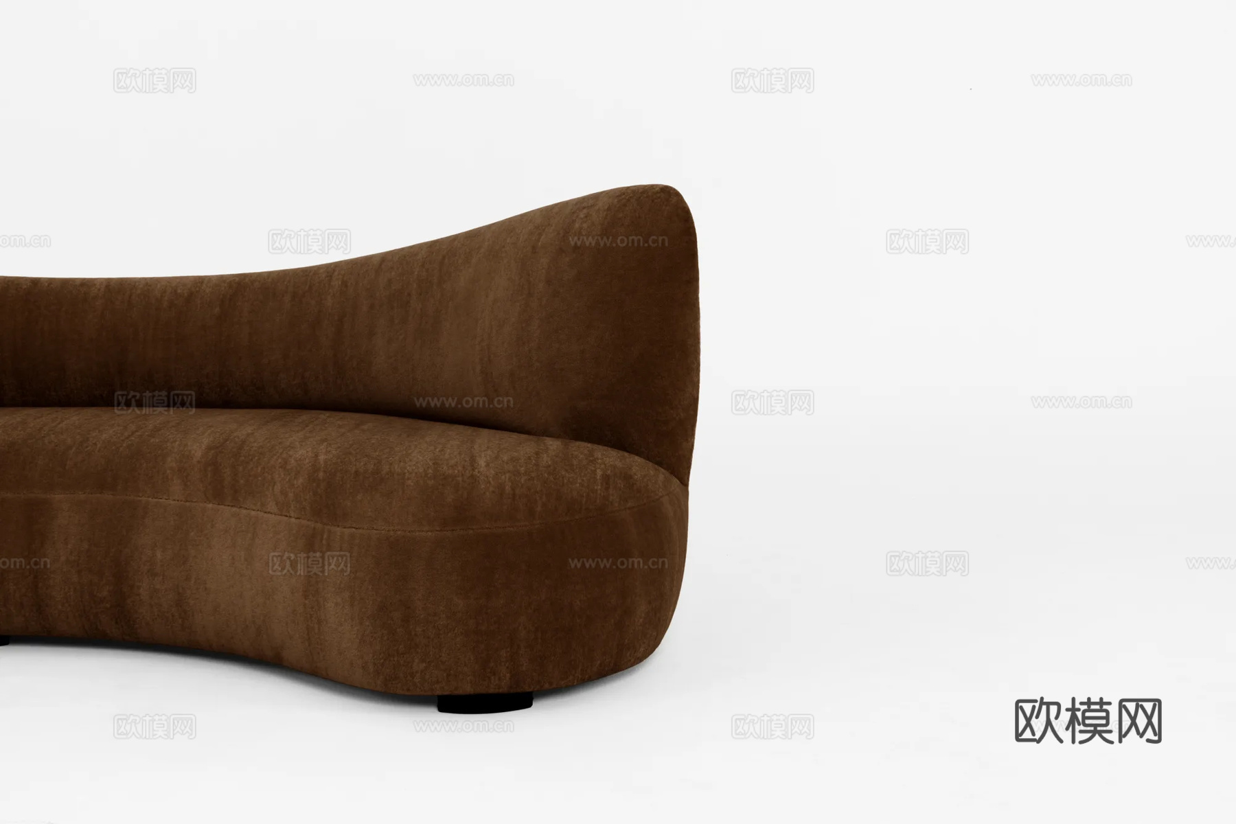 PIERRE AUGUSTIN ROSE弧形沙发3d模型下载（渲染图3）