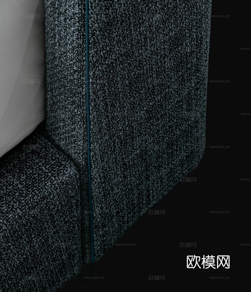 Poliform 双人床3d模型下载（渲染图4）