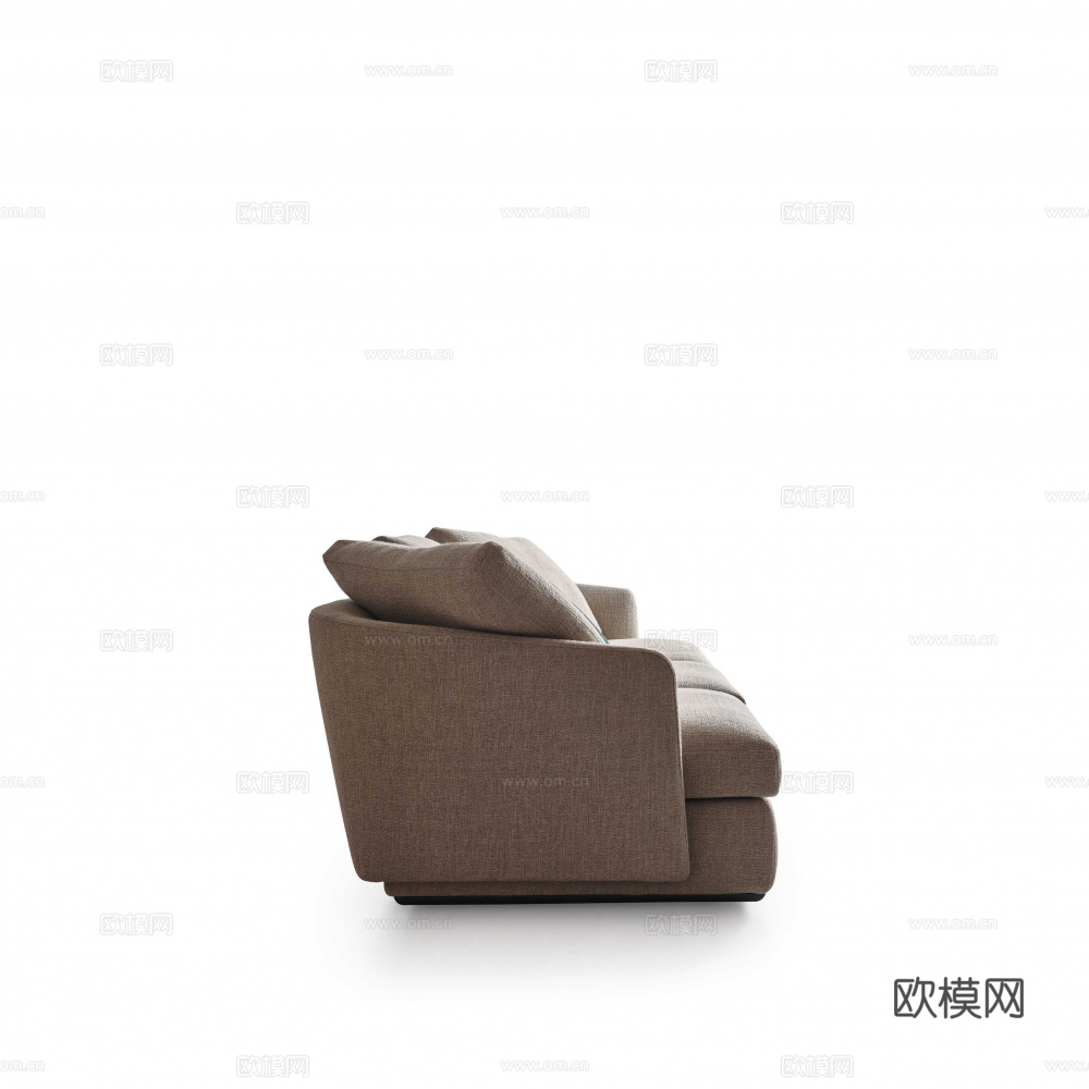 Molteni&C 意式转角沙发3d模型下载（渲染图4）