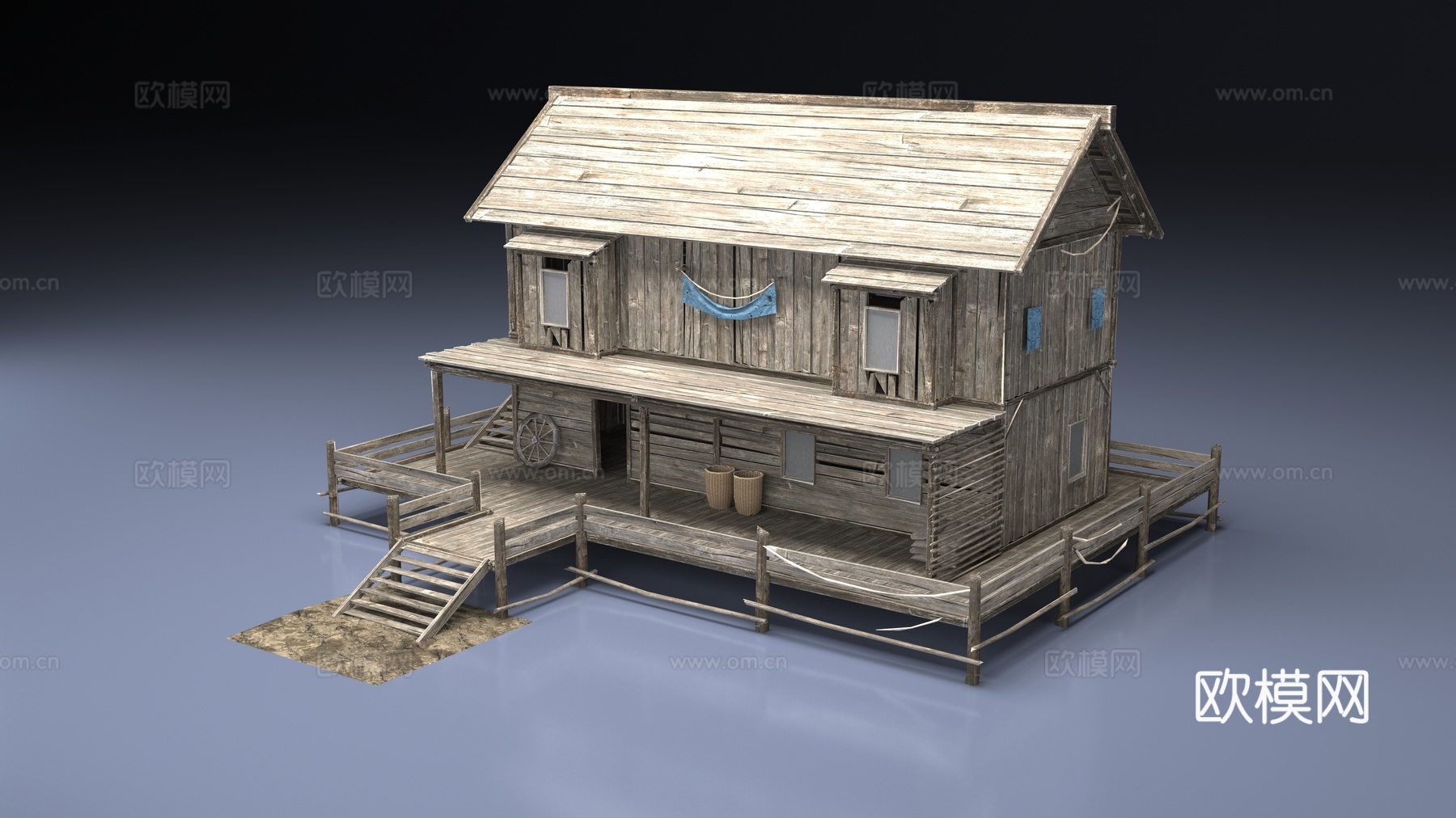 木屋3d模型