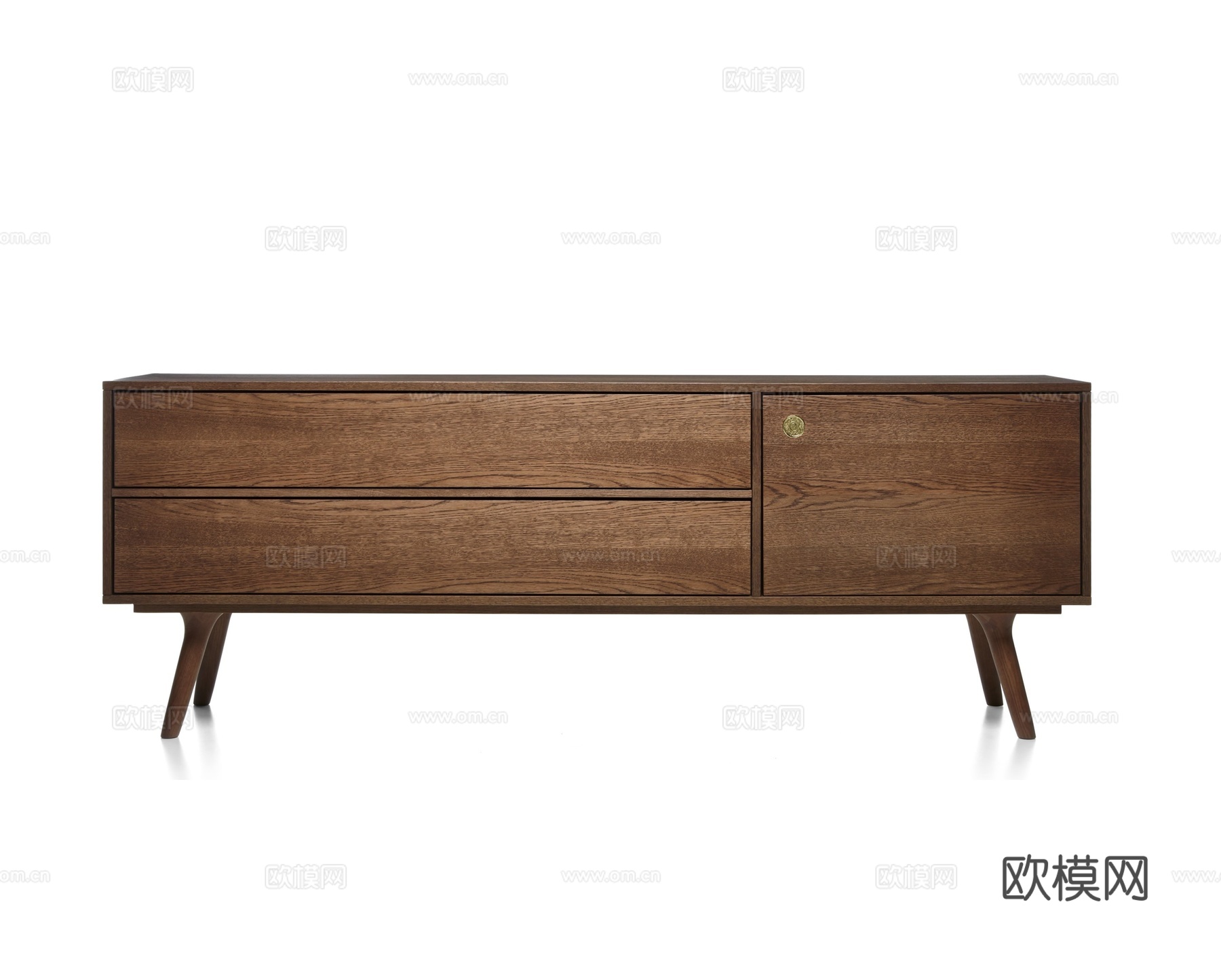 MOOOI 中古风电视柜3d模型下载（渲染图1）