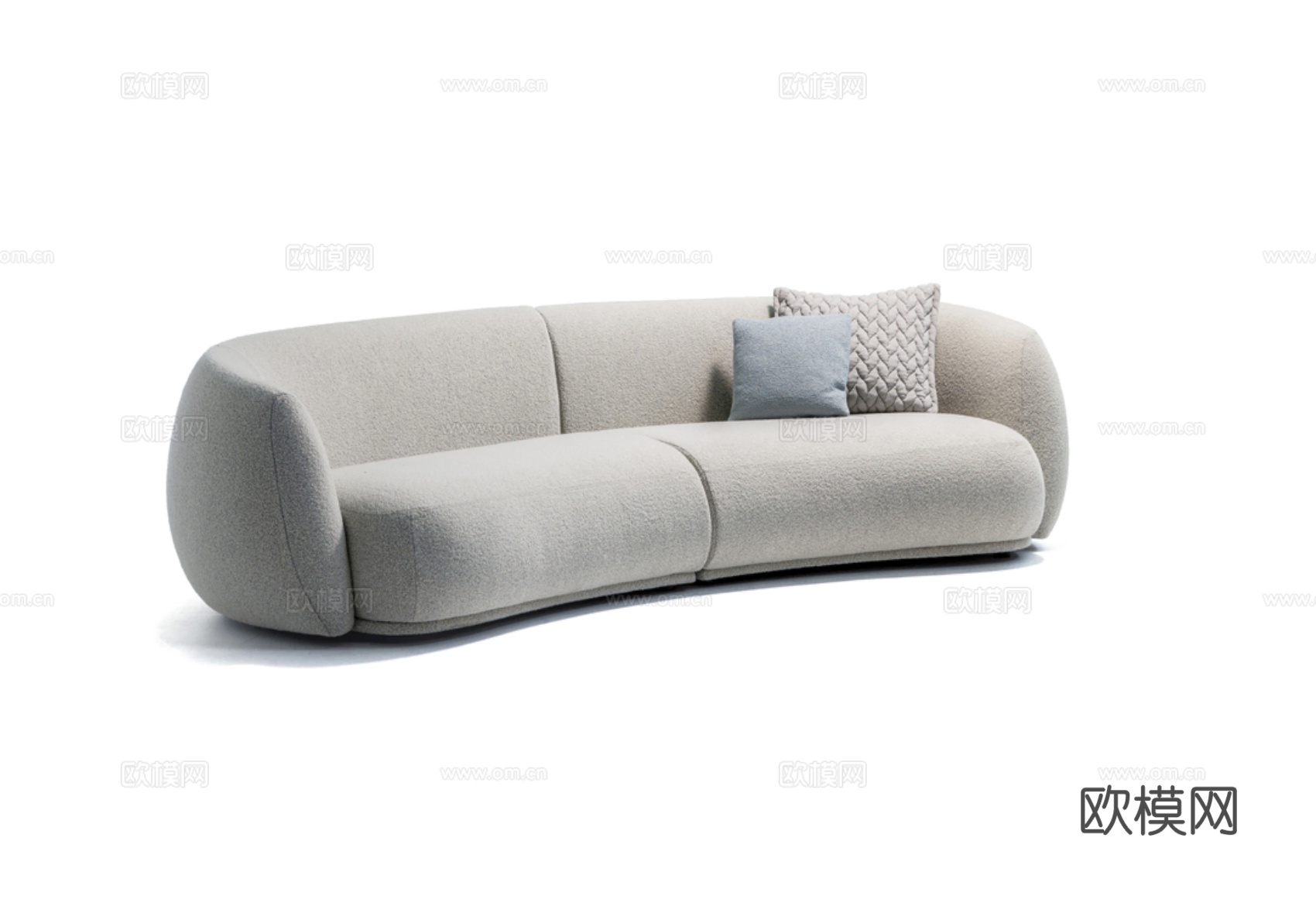 MOROSO 双人沙发3d模型下载（渲染图1）