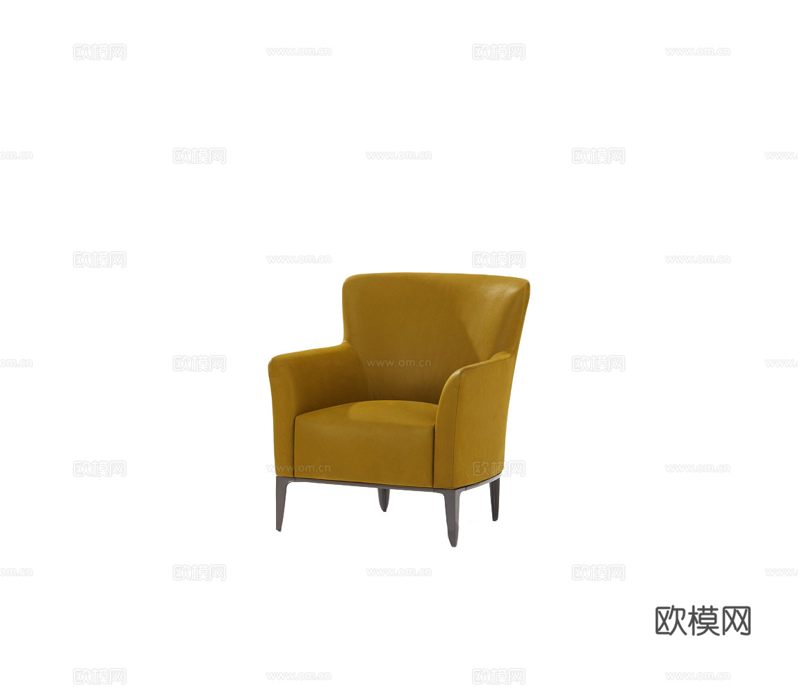 Poliform 休闲椅3d模型下载