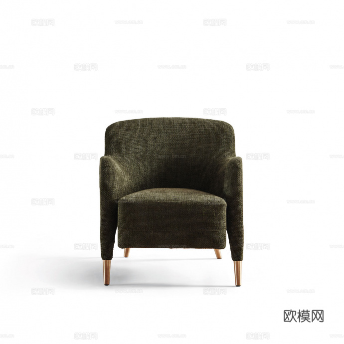 Molteni&C 意式休闲椅3d模型下载（渲染图3）