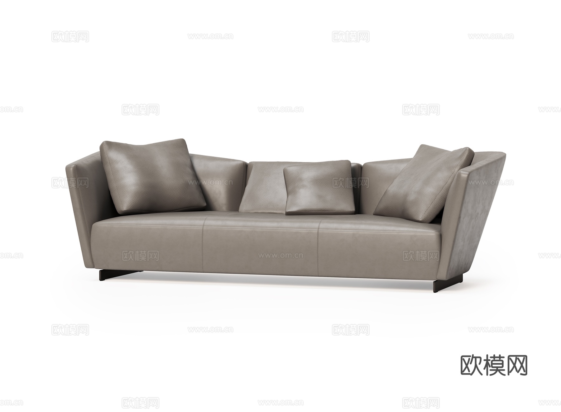 Minotti 意式多人沙发3d模型下载