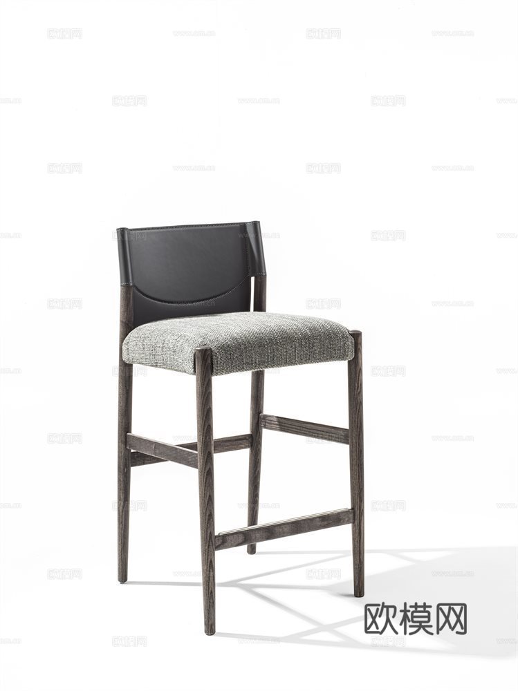 porada 意式吧椅3d模型下载（渲染图5）