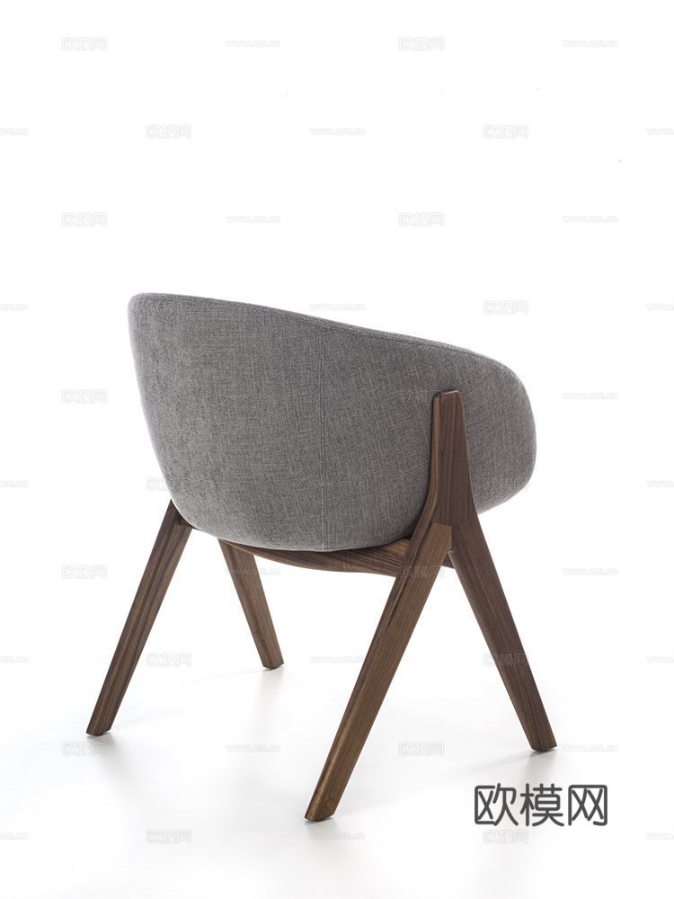 porada 意式餐椅3d模型下载（渲染图6）