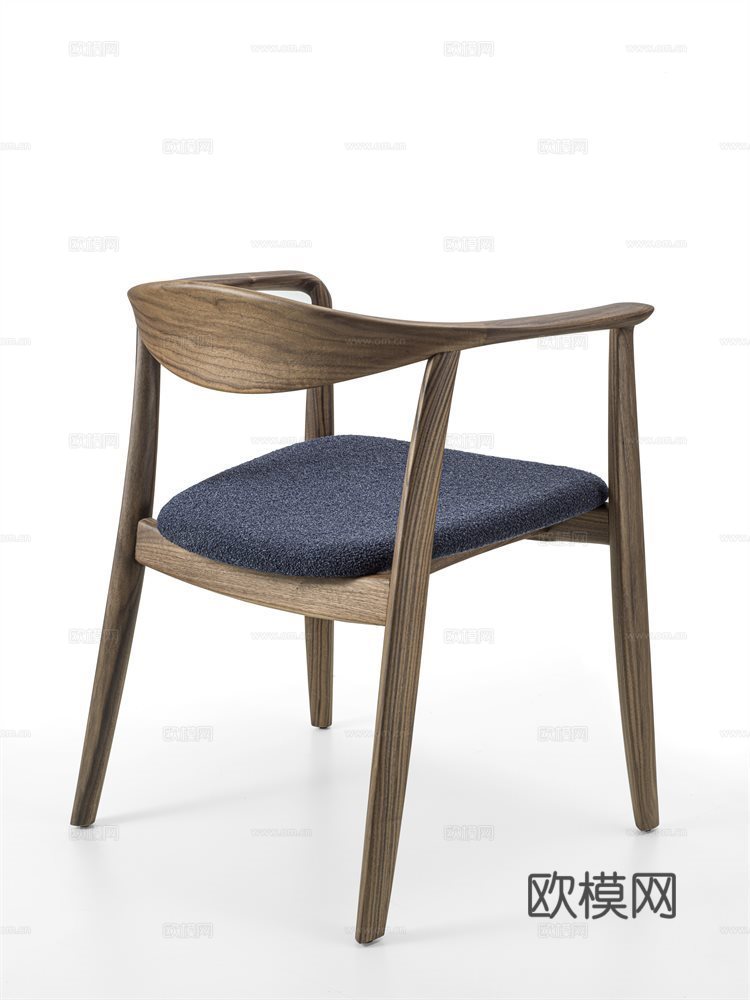 porada 中古餐椅3d模型下载（渲染图5）