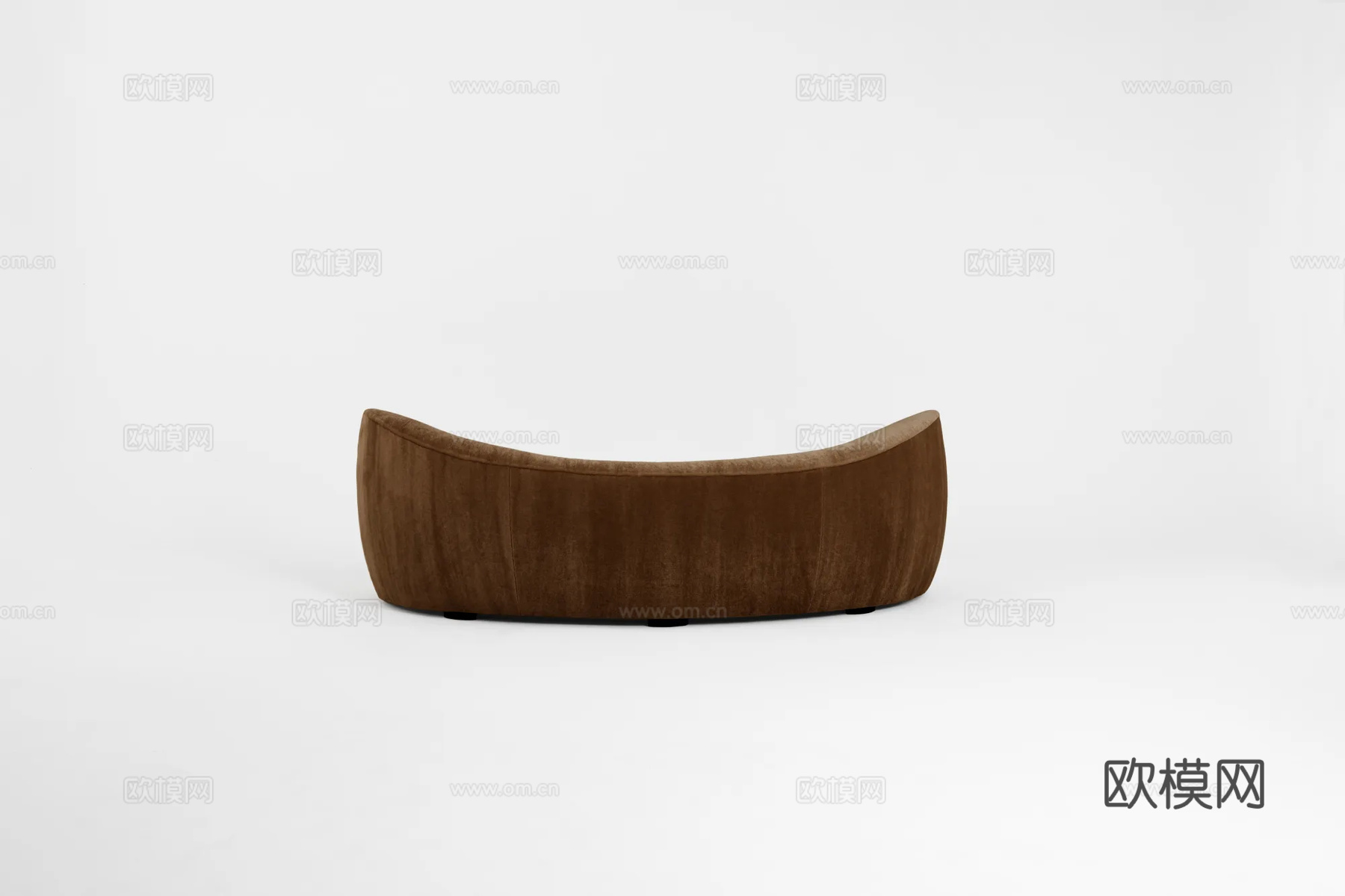PIERRE AUGUSTIN ROSE弧形沙发3d模型下载（渲染图4）
