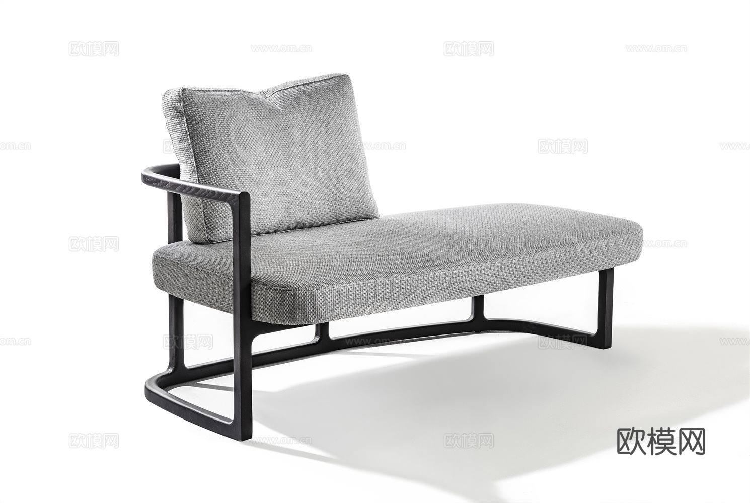 porada 意式贵妃椅3d模型下载（渲染图2）