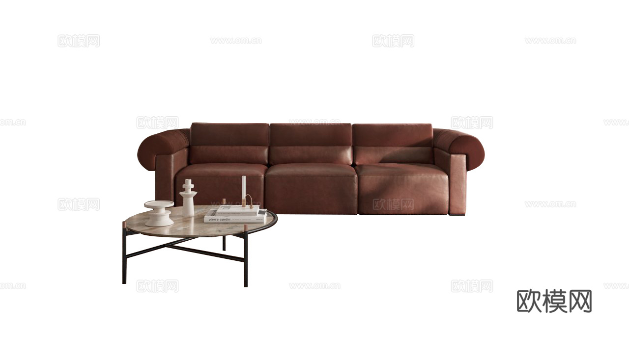 NATUZZI 多人沙发3d模型下载